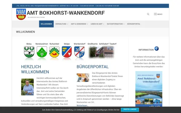 amt-bokhorst-wankendorf.de