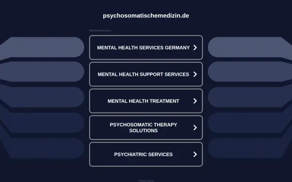psychosomatischemedizin.de