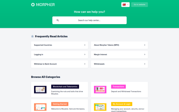 support.morpher.com