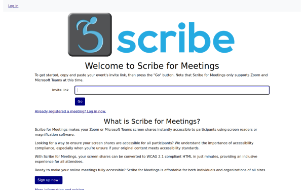 scribeformeetings.com