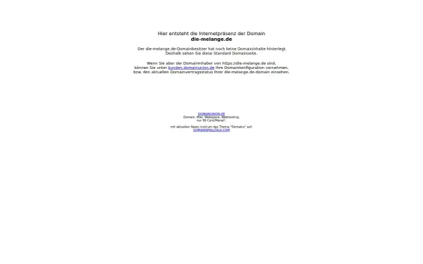 die-melange.de