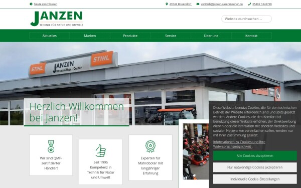 www.janzen-rasenmaeher.de