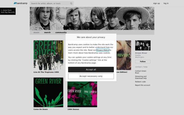greenriver.bandcamp.com