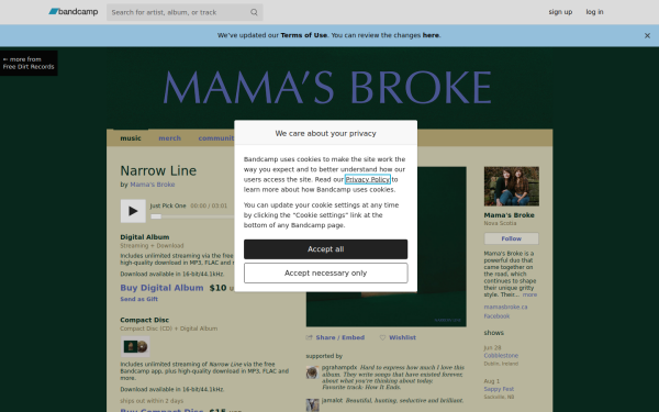 mamasbroke.bandcamp.com