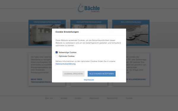 www.baechle-trockeneisreinigung.de
