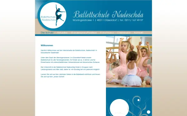 ballettschule-nadeschda.de