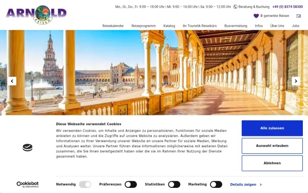 www.arnoldreisen.de