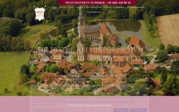www.hotel-am-schloss-raesfeld.de