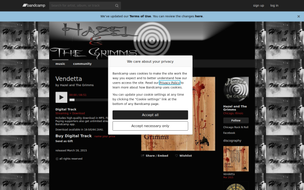 hazelandthegrimms.bandcamp.com