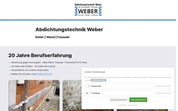 www.abdichtungstechnik-weber.de
