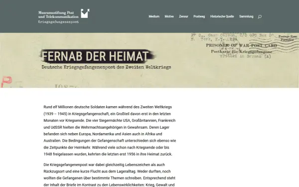 kriegsgefangenenpost.museumsstiftung.de