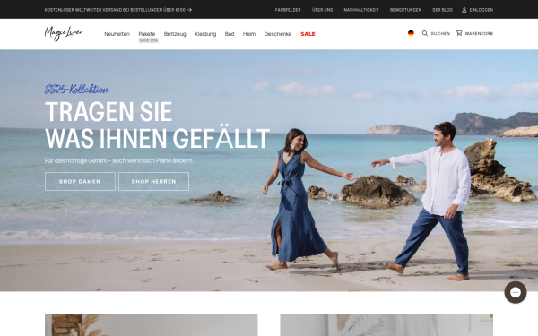 magiclinen.com
