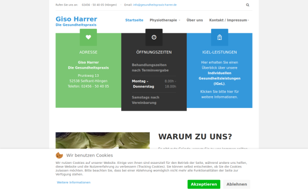 gesundheitspraxis-harrer.de