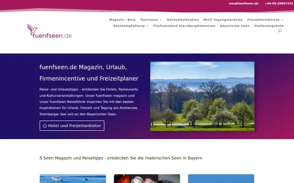 www.fuenfseen.de