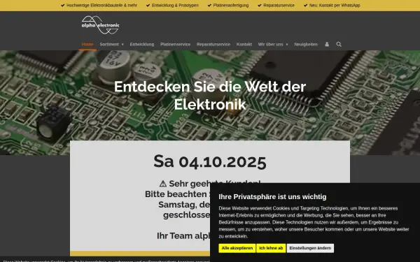 www.alphaelectronic.de
