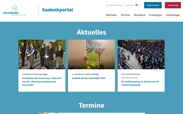 gedenkportal.volksbund.de