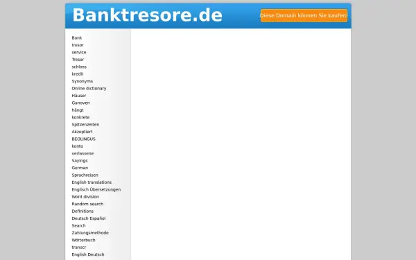 banktresore.de