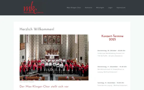 max-klinger-chor.de