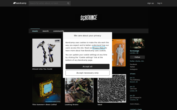 helloscrounge.bandcamp.com
