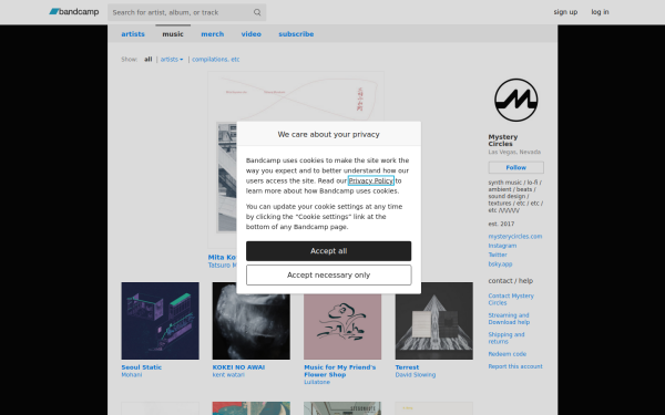 mysterycircles.bandcamp.com