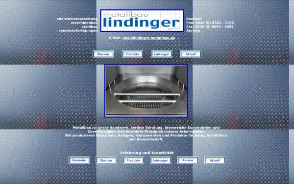 metallbau-lindinger.de