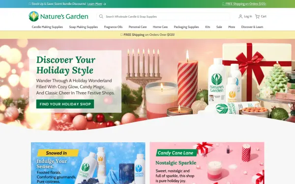 www.naturesgardencandles.com