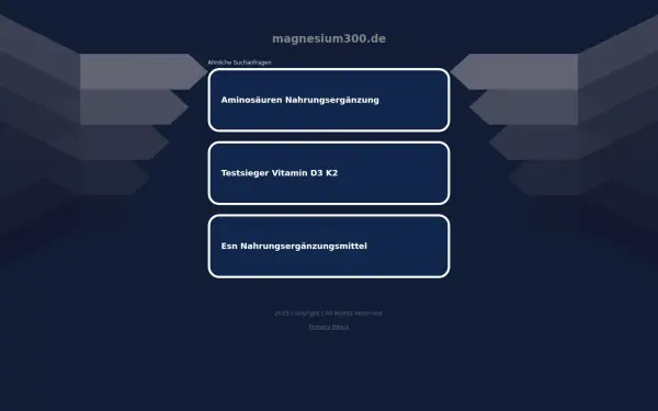 magnesium300.de