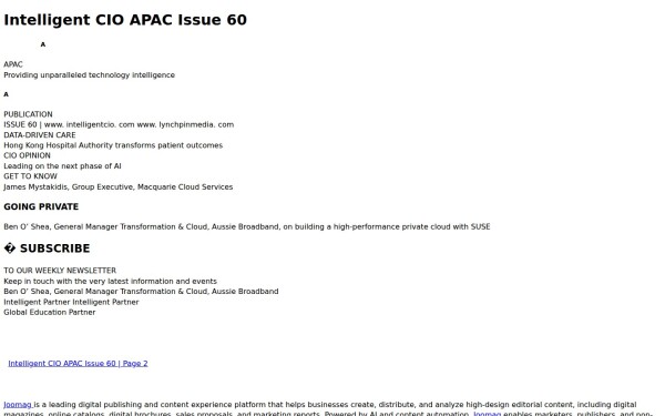 apac.magazine.intelligentcio.com