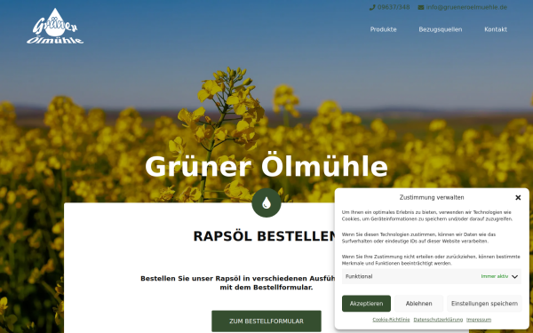 grueneroelmuehle.de
