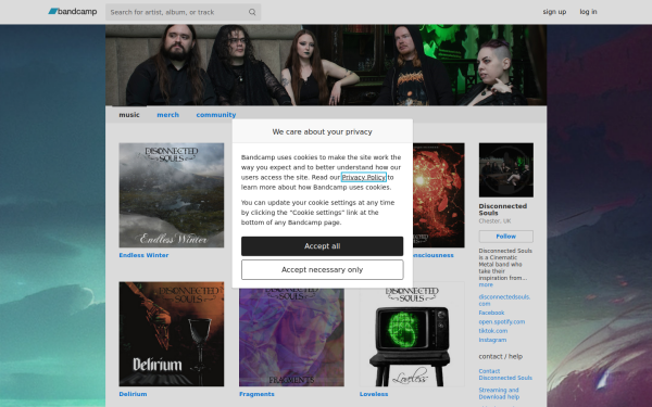 disconnectedsouls.bandcamp.com