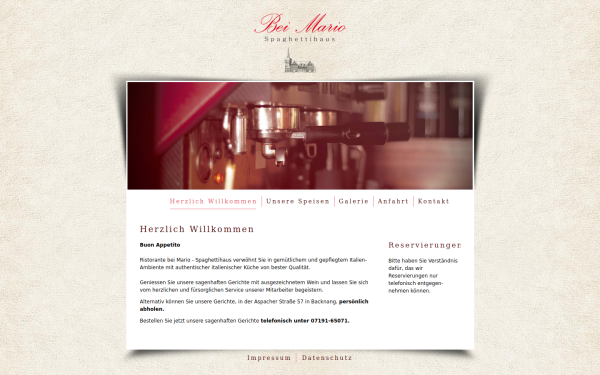 mariosspaghettihaus.de