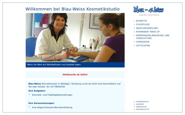 www.blau-weiss-kosmetik.de