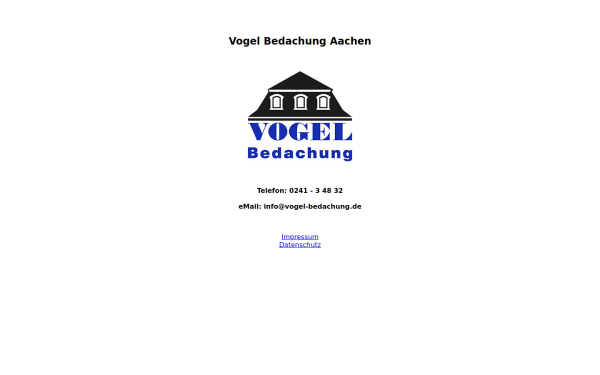 vogel-bedachung.de