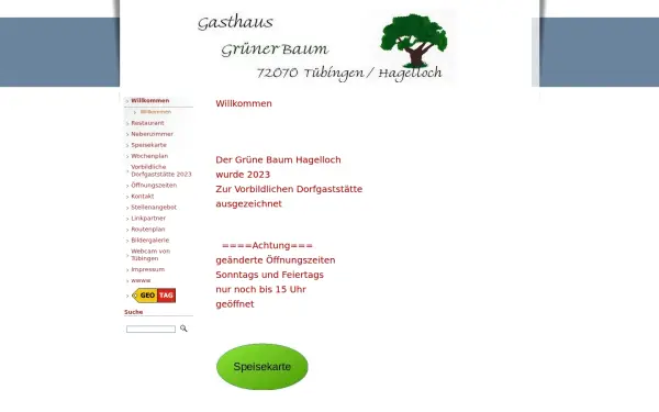 gruenerbaumhagelloch.de
