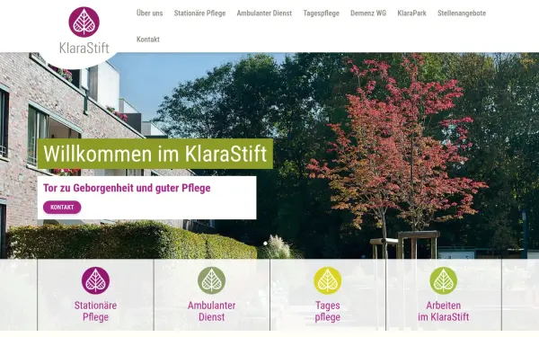 www.klarastift.de