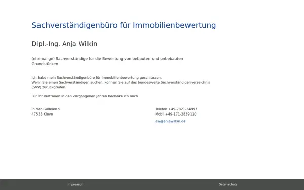 www.anjawilkin.de