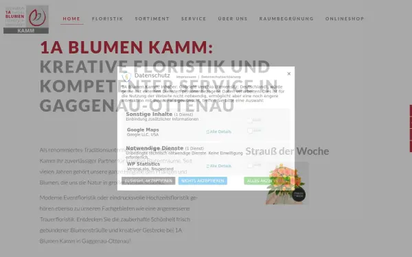 www.1a-blumen-kamm.de