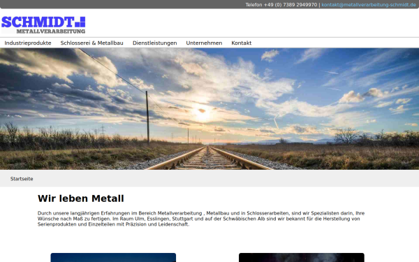 metallverarbeitung-schmidt.de
