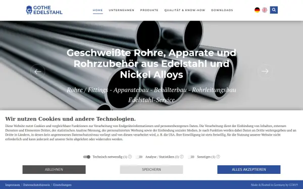 gothe-edelstahl.de