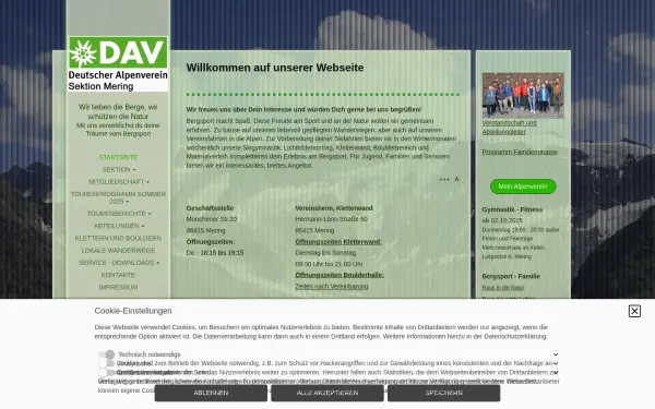 alpenverein-mering.de