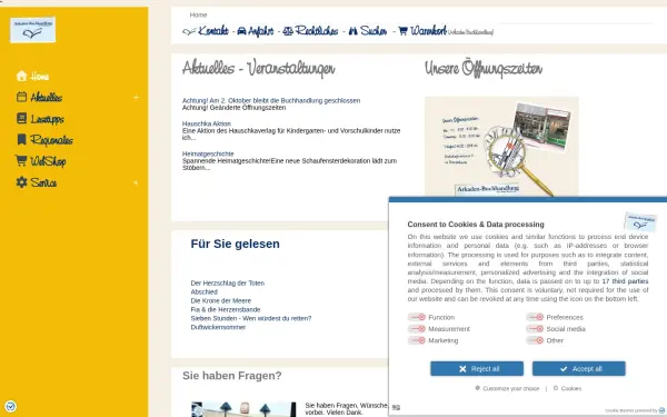 arkaden-buchhandlung.de