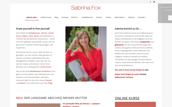 sabrinafox.com