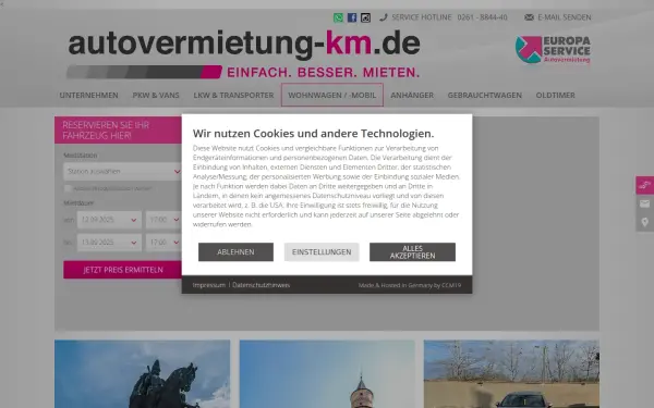 www.km-autovermietung.de
