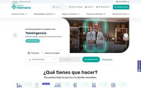 www.clinicaalemana.cl