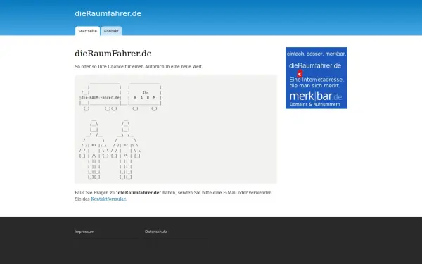 www.dieraumfahrer.de