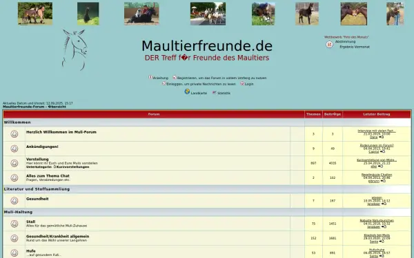 maultierfreunde.de