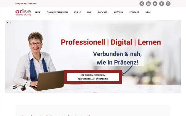 www.arise-coaching.de