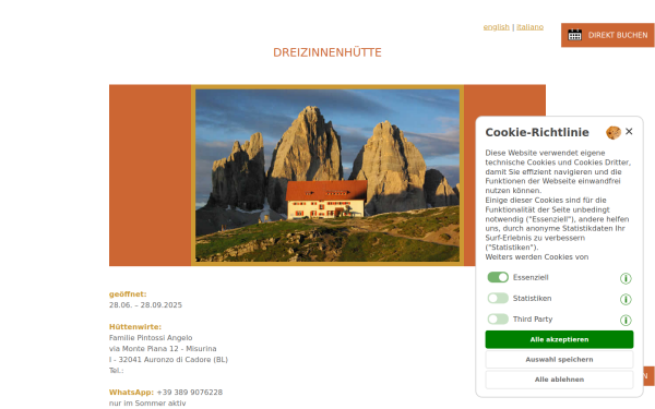 www.dreizinnenhuette.com