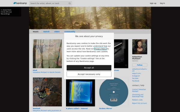 sebastianmullaert.bandcamp.com