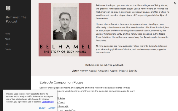 www.belhamelpodcast.com